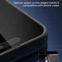 UNBREAKcable 2PCS Screen Protector for iPhone 15 Pro - 1 Privacy Tempered Glass+1 Clear Glass Double Shatterproof [Installation Frame] [9H Hardness] [Case Friendly] Anti-Scratch for iPhone 6.1 inch