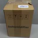 Dehumidifier with Drain Hose. Litever Small Portable Dehumidifier. Auto-OFF. Drain Hose for Continuous Drainage. Effective for Small Bathroom Pantry Closet Basement Wardrobe Gun safe RV Trailer Camper