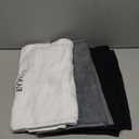 3 Pcs Farmhouse Decorative Hand Towels for Bathroom and Kitchen Rustic Embroidered 100% Cotton Hand Towels Decorative Set for Boho Bathroom Decor(Home Love Family) (Black)