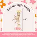 Kaciola Charm Chains for Kindle, Cute Phone Charm Chains Bracelets Accessories for Readers Booklovers Women Men, Charms Compatible for E-Reader/Phone/Paper, White 