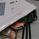 Treela Christmas Stocking Holder Stand for Floor, Metal Stocking Hanger Stand with Hooks, Holiday Stocking Holders Gift for Merry Christmas Decorations(Santa Claus Elk)