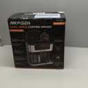 AIRMSEN 12-Cup Programmable Coffee Maker  Single Serve Machine for K-Cup Pods & Ground, 1000W Fast Brew, Delay Start, 2H Keep Warm, Touchscreen, 60oz Tank, Glass Carafe  Home & Office