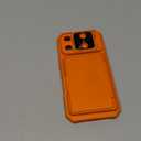 Oterkin for iPhone 17 Pro Wallet Case [4-5 Card Holder] [Kickstand] [RFID Blocking] [Full Camera Protection] [Military Grade Protection] Shockproof Rugged Phone Case for iPhone 17 Pro, Orange