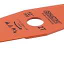 10", 255x3MM-2T Bend, Arbor 1" with 7/8"-20-5/8" Washer, Weed Eater Blade, Heavy Duty Brush Cutter Blade, Steel Blade. Suitable for All Brand of Brush Cutter