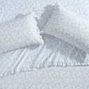 Laura Ashley - King Pillowcase Set, Breathable Percale Cotton Bedding, Floral Home Decor (Victoria Blue, 2 Piece)