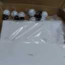 Marquee Numbers 4 Feet Tall Big Light Up Numbers 2nd 21st 25th Birthday Decorations Girl Boy Graduation Decorations 2025 White Anniversary Party Decor Large Cardboard Prop Backdrop Sign 2