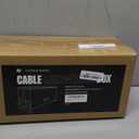 Extra Large Cable Management Box, Wood Cord Hider Box & Organizer for Power Strip, TV Wires & Desk Cable Storage (Solid Acacia)