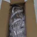 Modern Led Pendant Light Fixture, 15W Chrome Spiral Led Chandelier Hanging Lamp, 4500K Daylight White Pendant Lamp, Adjustable Height Pendant Light for Kitchen Dining Room Bedroom Kitchen Island Cafe