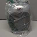 Amazon Basics Ceramic Space Heater, Portable Indoor Heating Solution, With Overheat and Tip-Over Protection, Thermostat, Non-Oscillating, 1500W, 7.52"D x 6.34"W x 9.45"H, Silver