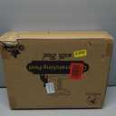 Modern Scratching Post for Indoor Cats - 15 High Cat Scratching Post with Bed Breeds - 15.7 x 11.6 Removable & Washable Cushion (Black Post with Gray Bed)