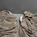 Yajuyi RV Cushion Covers for Dinette and Seat Replacement for Campers, Beige