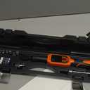 1/4 Torque Wrench Digital, (13.5-265 In-Lb/1.5-30 Nm), 12Pcs Inch Pound Digital Torque Wrench Set with Buzzer & LED Indicator, 1% Accuracy, Sockets & Adapters for for Bike Moto Gunsmithing