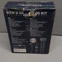 2025 Upgraded Back Shaver for Men, LED Display Mens Back Shaver with Travel Case, Rechargeable with Long Handle, Safety Lock, IPX7, Multi-Functional Back Trimmer for Men,(Dark Black)