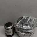 Kitchen in the box Food Processor, Electric Meat Grinder & Food Chopper with 400W Powerful Veggie Chopper-2 Bowls8 Cup+8 Cup & 2 Bi-Level Blades for Meat/Fish/Vegetable/Baby Food Black Button