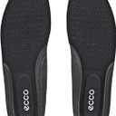 ECCO Mens Comfort Textile (8-8.5, Black Perforated)