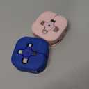 Multi Charging Cable 4.5A,4Ft/2Pack Multi Chargers for All Devices 3 in 1 Retractable Car Cable Fast Charging USB C Cord with Type C/Micro USB Port for Samsung S25 S24,iPhone17 16 15,PS,Tablets & More (Blue)