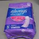 Always Discreet Adult Incontinence Pads for Women, Drier, 5 Drop Long Length, Heavy Absorbency, Pads for Bladder Control Management, Bladder Leaks, & Postpartum Pads, 39ct