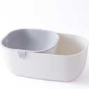 Double Layer Pistachio Bowl with Shell Storage and Holder  Nut Bowl for Snacks, Peanuts, Sunflower Seeds, and Candy  Durable Snack Bowl for Mess-Free Eating, Perfect for Parties, Home, Office