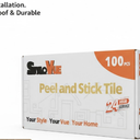 100 Pieces Peel and Stick Backsplash for Kitchen, 3" x 6" PVC Subway Tile Upgraded Distressed Wood Backsplash Stick on Tile Elevate Kitchen, Bathroom, Fireplace, RV