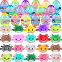 24 Pcs Plush Axolotl Toys Animals Decoration Stuffed Toy Great for Kids Boys Girls Toddler Party Favors Classroom Prizes (Plush Axolotl egg)