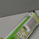 No Drill Motorized Blinds with Remote, Blackout Automatic Blinds with Solar Panel, Cordless Smart Electric Roller Shades for Windows, White, 20 x 72