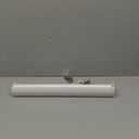 ChrisDowa Cordless Zebra Blinds for Windows, Dual Layer Free-Stop Light Filtering Window Roller Shades, Pull Down Privacy Zebra Shades for Home, Office, Bedroom, Door (20" W x 72" H, White)