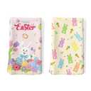 Arquiel 2Pcs Easter Bunny Kitchen Tea Towels 100% Cotton Colorful Floral Hand Towels Multiple Uses Quick Dry Dish Cloth for Table, Kitchen Decor, Housewarming Gifts
