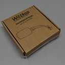 WITTKOP Bike mirror | Large HD field of vision | 360 rotatable & foldable | Mounting above & below | Break-proof & durable | ebike accessories, bike mirror handlebar mount, bicycle mirrors, Right