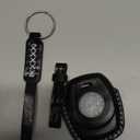 key fob cover compatible with Pan America Sportster S 1250 Nightster 975 Street Glide Road remote key FOB holder, Black 
