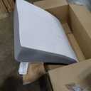 Kolbs Extra Wide Bed Wedge Pillow | Super Large, Memory Foam Top and Jacquard Cover | for Sleeping Acid Reflux GERD (7.5 Inch Height (33 x 31 x 35 inches))