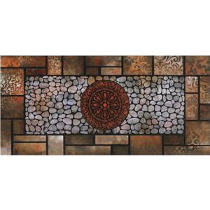 Large 47"x22" Heavy Duty Welcome Mat Outdoor with Non-Slip Rubber Backing - Durable Outdoor Door Mat for Front Door Entrance, Garage, Patio & High Traffic Areas（Sunflower）