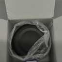 Tronco 24 oz Glass Lunch Bowl Container with Lid, Glass Food Containers, Leak & Spill Proof, Soup & Stew Food Storage Salad, Yogurt, Meal Prep, Airtight, Reusable, Dishwasher Safe, BPA-Free, Set of 1 (Black)