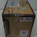GLX GX11 Compact Motorcycle Helmet - Black, Large - Full Face w/ Tinted Visor, DOT Approved