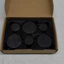 Hot Stones Massage Set with Portable Warmer, 12 Basalt Massage Stones, Hot Rocks Massage Stones, Hot Stone Warmer with Bag and Built-in Digital Control