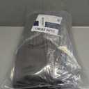 NICETOWN Grey Blackout Patio Sliding Door Curtains 84 inch Length, Grommet Room Divider Thermal Insulated Curtain Drapes for French Door/Living Room (Gray, W100 x L84, 1 Panel)