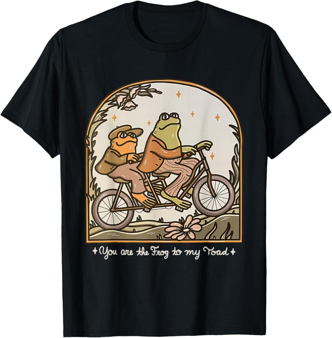 You Are The Frog To My Toad Apparel T-Shirt XL Black