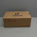 COFACE Mens Recovery Clogs Comfortable Walking Athletic Cushioned Slides Sandals Sport Casual Orthopedic Memory Foam Mules Summer Slip On Slippers Plantar Fasciitis Arch Support Camo White Red Size 10