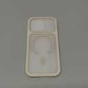 SUPFINE Magnetic for iPhone 17 Pro Case (Compatible with MagSafe)(Military Grade Drop Protection)(Camera Protection) Translucent Matte Shockproof Phone Cover 2025,Antique White