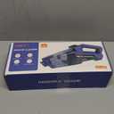 JONYJ Handheld Vacuum Cordless, 16000PA High Power Car Vacuum Cleaner, Portable Hand Held Vacuum Cleaner with LED Light & Multi-Nozzles, Dust Buster Rechargeable for Home, Car, Office, Pet (Blue)