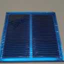 Duct Opening Size] Steel Return Air Grille, Air Return Vent Cover for Ceiling and Sidewall - HVAC Air Vent Covers -( 34cm x 34 cm)