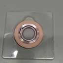 SYNCWIRE Magnetic Phone Ring Holder for MagSafe, 360 Rotation Cell Phone Grip Stand Finger Ring Kickstand Two-Sided Magnet Compatible with iPhone 17 Pro Max 16 15 14 13 12 MagSafe Accessories (Single Ring-1PCS-Light Pink)