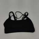 RUNNING GIRL Sports Bra for Women, Medium-High Support Criss-Cross Back Strappy Padded Sports Bras Supportive Workout Tops, L