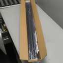 MAYOLIAH Large Single Panel Room Divider on Wheels, 71W x 75H Rolling Privacy Screen, Portable Wall Divider for Home Office Partition, Black