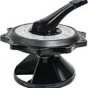 SPX0715BA3 Key Cover and Handle Assembly Compatible with Hayward Vari-flo 2-inch Multiport Valves SP0716, SP0715. SPX0715BA3 is compatible with Pro Series Top-Mount Sand Filter Models S220T2, S270T.