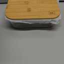 Glass Food Storage Containers with Bamboo Lids (4Pack, 36oz) Airtight, Leakproof, BPAFree Borosilicate Glass Meal Prep Containers – EcoFriendly, Oven/Microwave/Freezer SafePlasticFree & Reusable