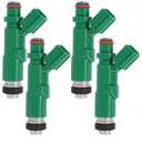NewYall 4Pcs Fuel Injector for Toyota Prius 2001-2009 Echo 2000-2004 Scion xA xB 2004-2006 23250-21020 842-12234 FJ343 23209-21020