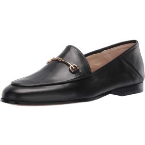 Sam Edelman Women's Loraine Loafer, Black Leather, 7 Wide