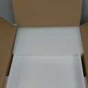 Sooyee Serving Tray with Handles,16" x 12" Decorative Tray,Coffee Table Tray,Acrylic Tray for Breakfast, Tea, Food, Butler,Table Ottoman Vanity Countertop,White