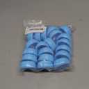 Blue Baby Bottle Nipples 20-Pack  Universal Fit, BPA-Free, Anti-Colic Design for Newborns, Infants, and Toddlers (20 Count, Pack of 1, Standard Flow)