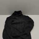 Men's Casual Knit Fisherman Sweaters Fall Winter Sweater V-Neck Cable Pullover Warm Knit Sweater for Men (Large, Black)